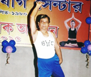 Jayanta Hore yoga centre in Burdwan